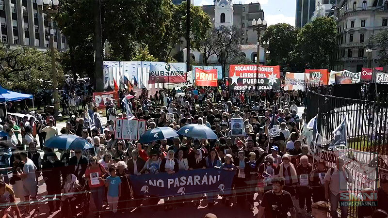 Protesters Rally In Argentina Against President-elect Javier Milei ...