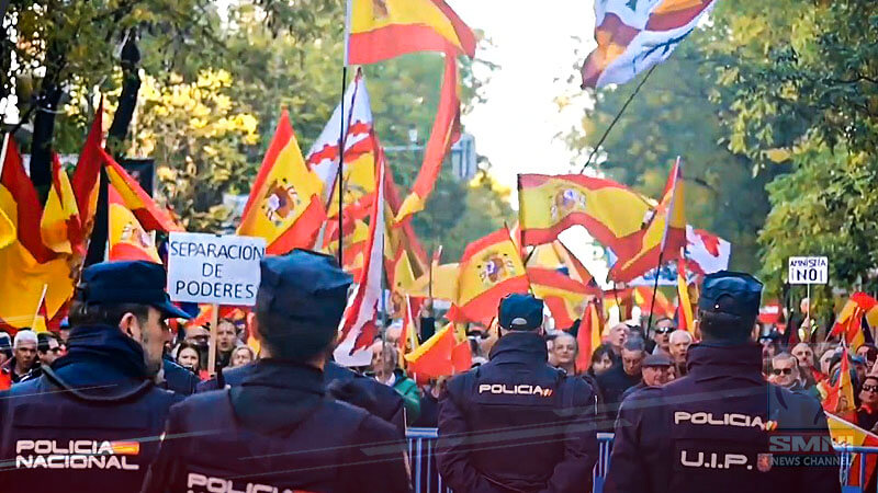 Thousands rally in Spain against Catalan Amnesty Law