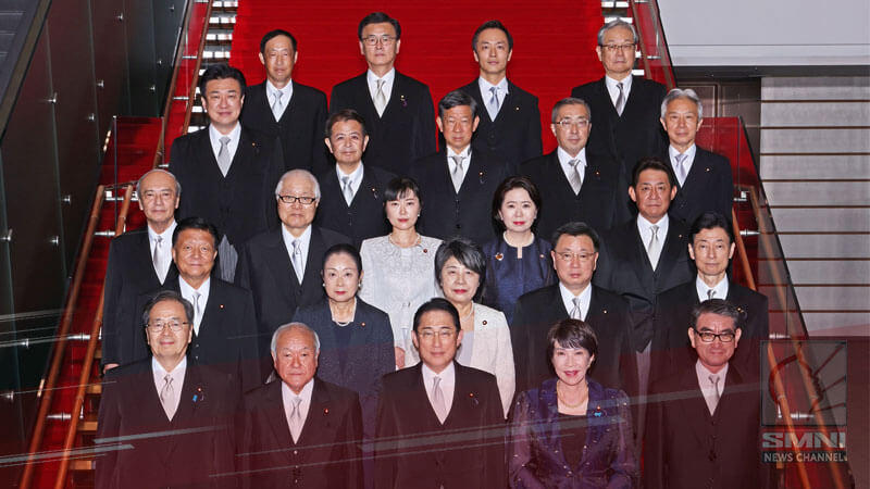 Approval rating ng mga gabinete ni Japanese PM Kishida, bumaba