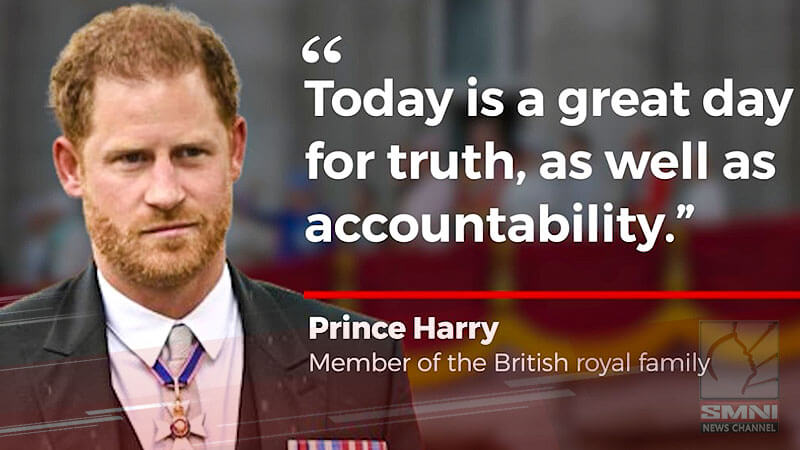 Prince Harry wins phone-hacking case, receives $178,780 in damages