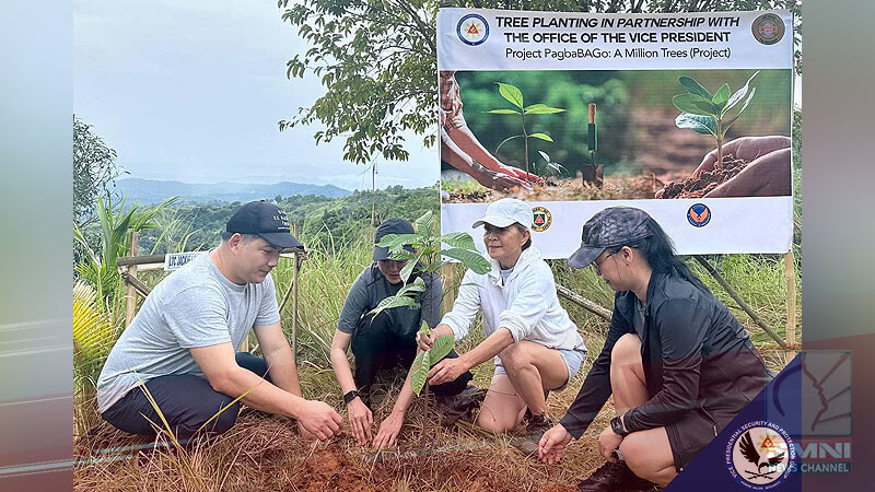 Tree planting, isinagawa ng VPSPG bilang suporta sa kampanya ni VP Duterte