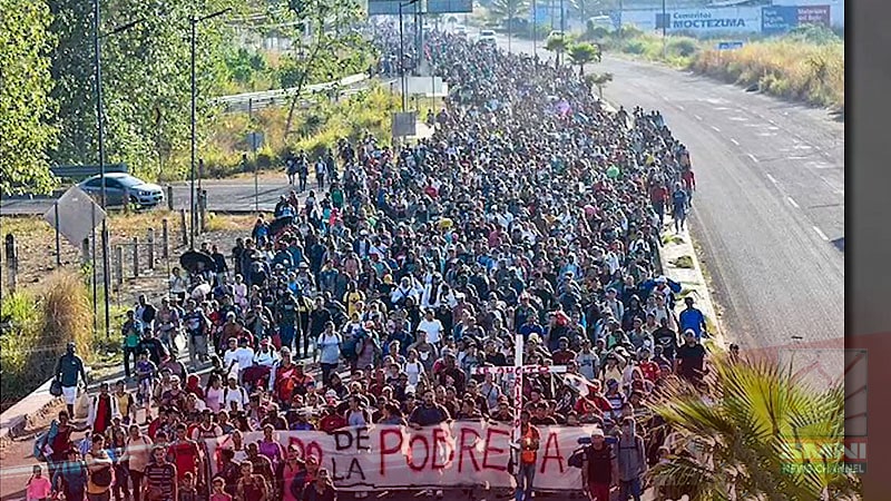 Thousands Join Huge Migrant Caravan Heading To U.S. Border