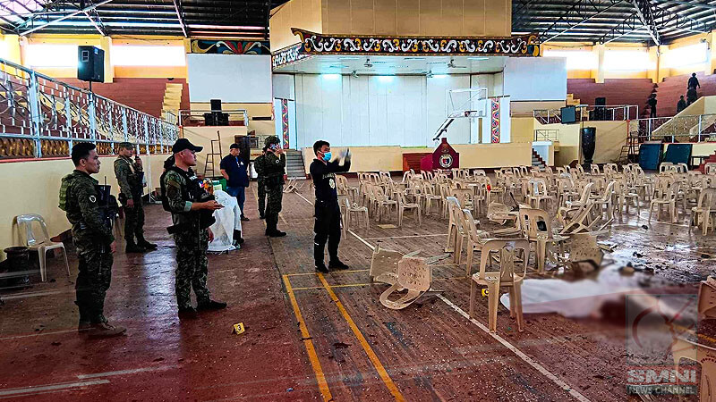 Pagsabog sa MSU Gymnasium sa Marawi City kaninang umaga 3 nasawi, 9 sugatan