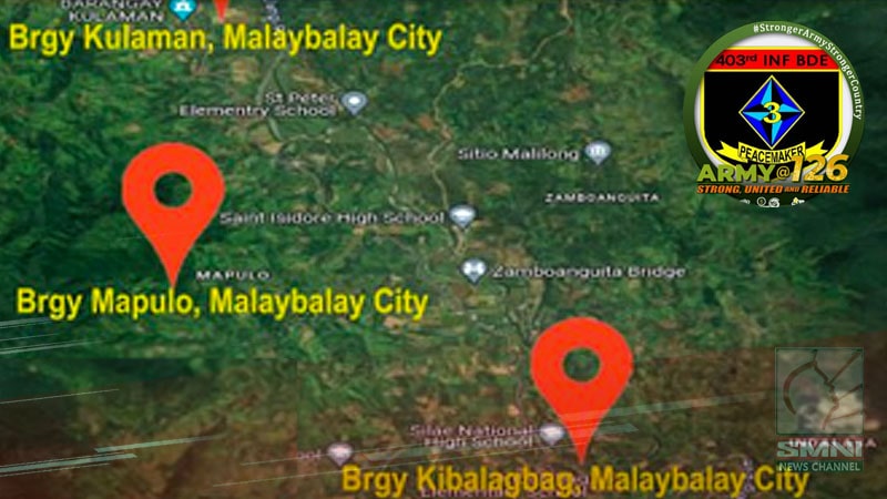 9 na miyembro ng CTG sa Bukidnon, nasawi sa engkuwentro noong Pasko