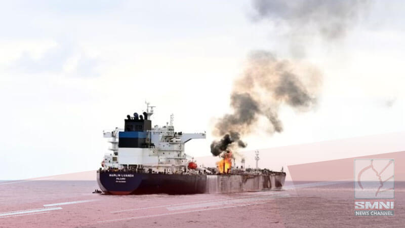 Panibagong British oil tanker na inatake ng Houthi rebels, walang Pinoy crew—DMW