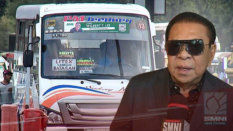 Problema ng libu-libong tsuper sa PUV modernization, sosolusyonan ni dating Ilocos Sur Gov. Chavit Singson