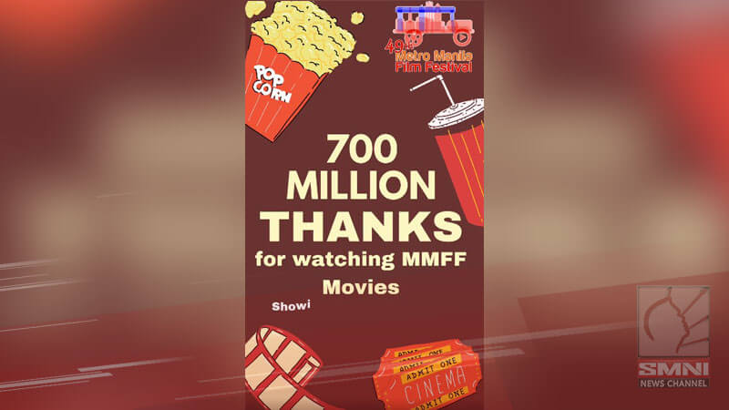 Gross ticket sales ng MMFF 2023, lumagpas na sa P700-M apat na araw bago matapos ang film festival