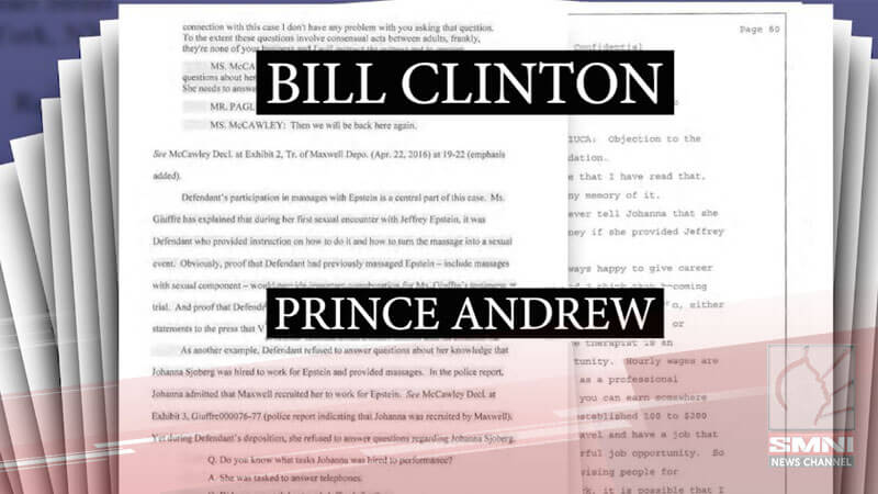 Second batch of documents unsealed