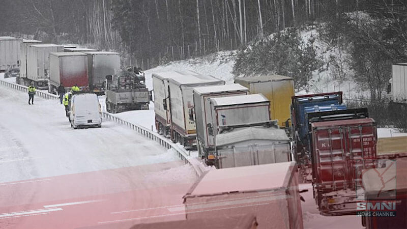 Up to 1,000 cars left stranded in snow as extreme cold grips Sweden