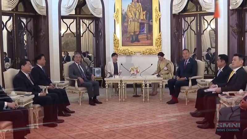 Thai PM meets China’s top diplomat in Bangkok