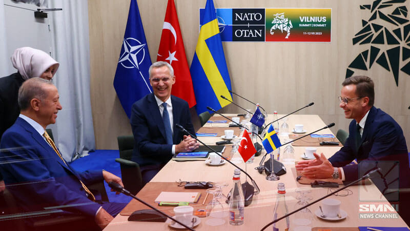 Membership application ng Sweden sa NATO, pinaboran na ng Turkiye