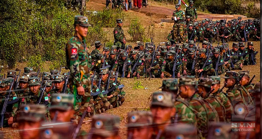 Rebel Group Seizes Control Of Border Town In Myanmar