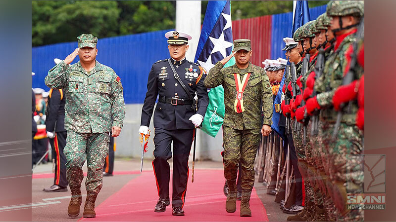 CSAFP visits the Philippine Marine Corps
