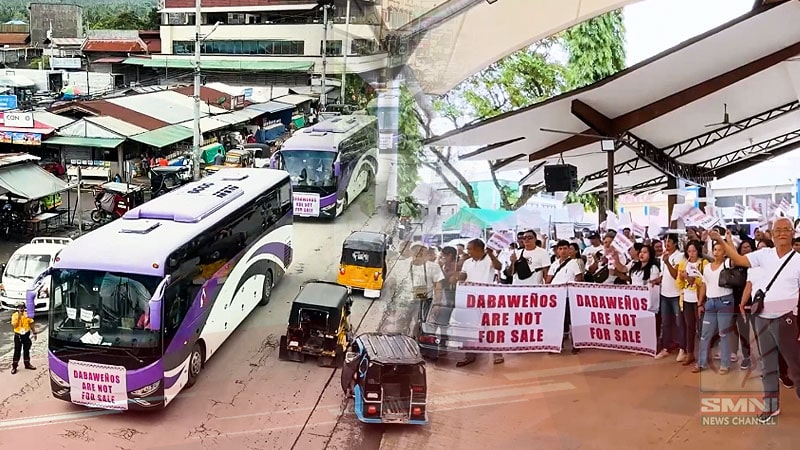 Davao City residents protest against controversial people’s initiative