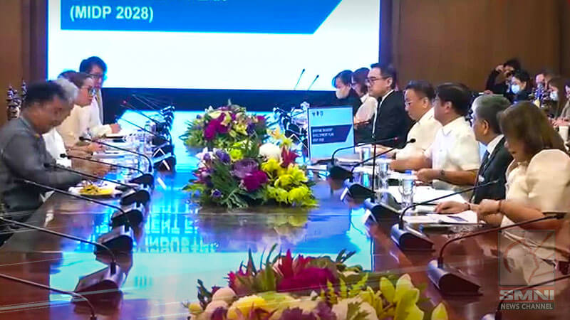 PBBM, nagsagawa ng pulong kaugnay ng Maritime Industry Development Plan 2028 sa Malacañang Palace
