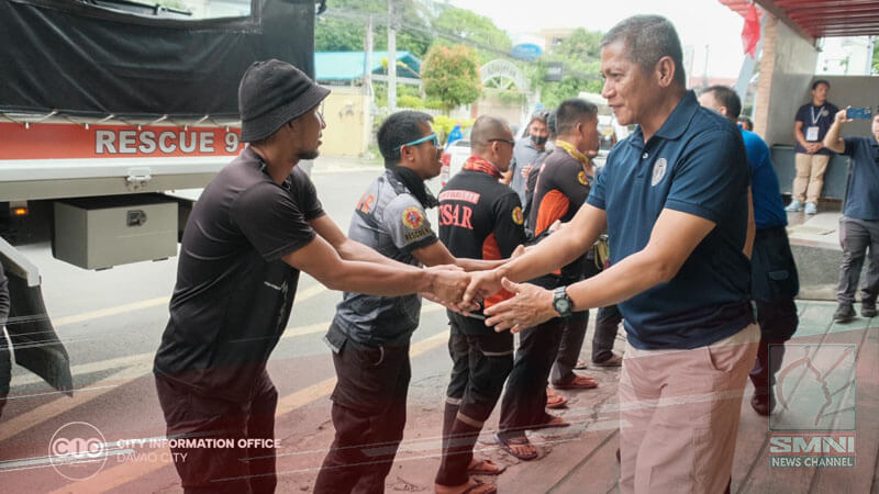 Davao City USAR 911 returned home safely on Tuesday after assisting ...