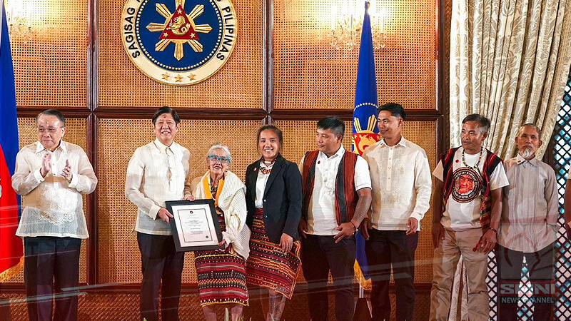106-anyos na si Apo Whang-Od, ginawaran ng Presidential Medal of Merit