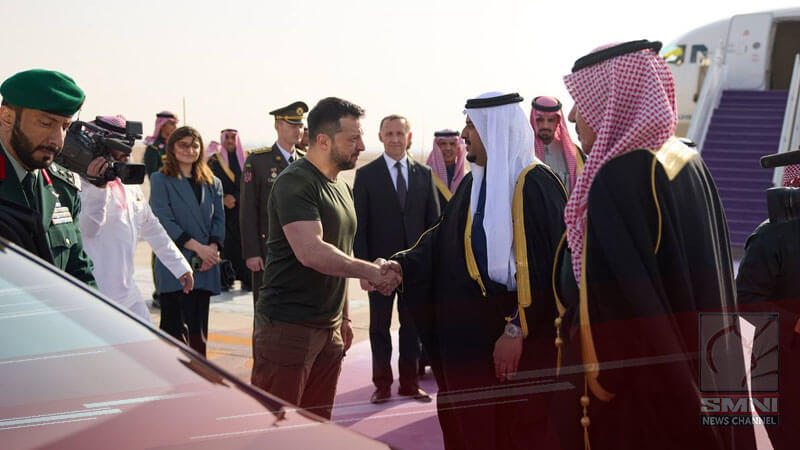 Saudi Crown Prince welcomes Zelenskyy for talks