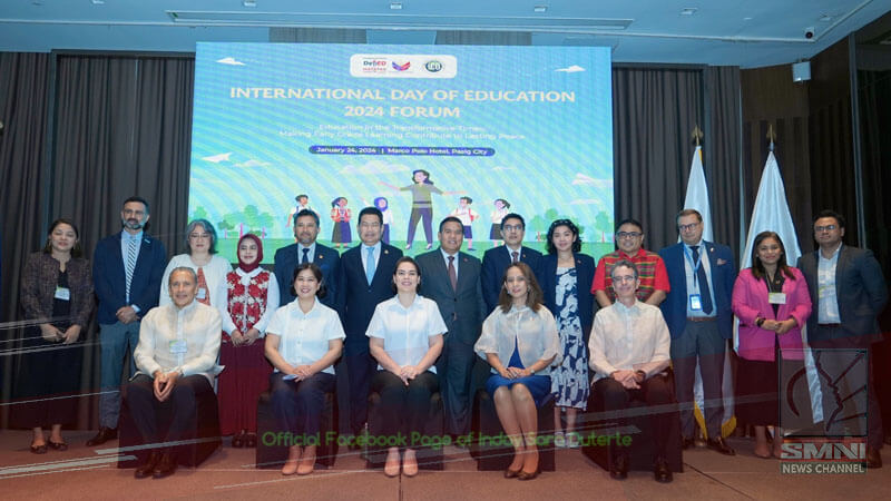 VP Sara Duterte participated in Int’l Day of Education 2024 Forum at Pasig City