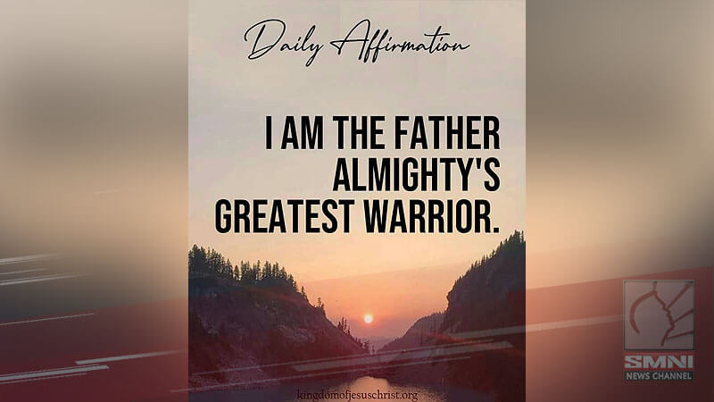 I am the Father Almighty’s greatest warrior