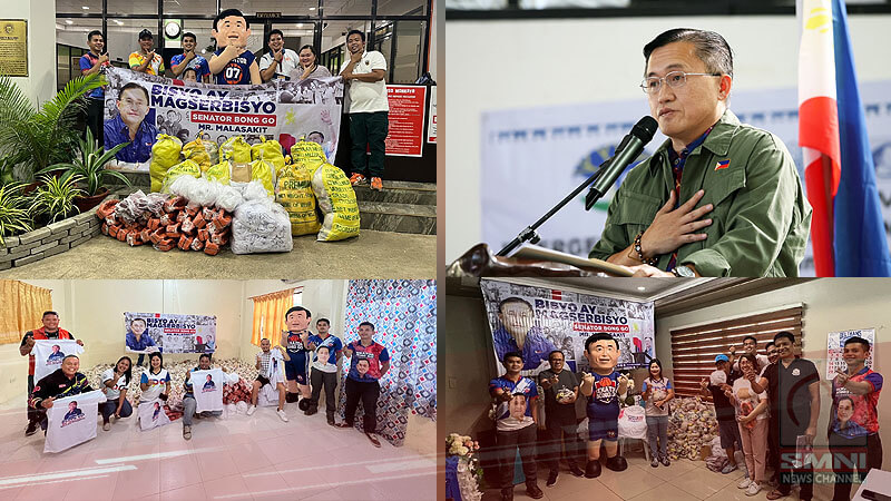 ‘Tutulong ako sa abot ng aking makakaya’—Bong Go extends aid to flood-hit towns in Davao de Oro