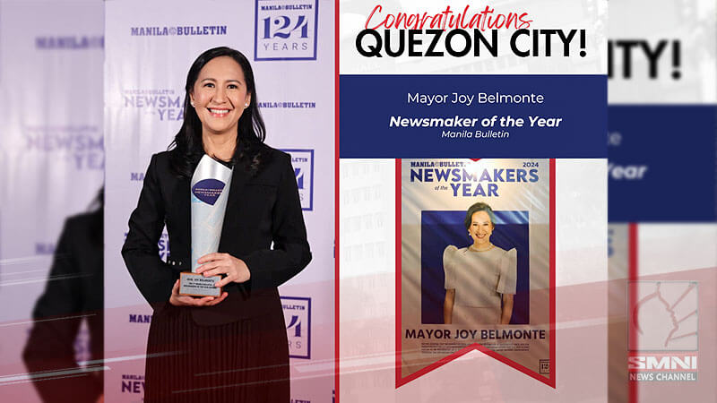 QC Mayor Joy Belmonte, muling nakatanggap ng parangal bilang “Newsmaker of the Year 2024”