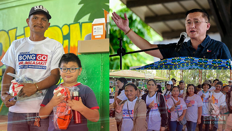 Bong Go continues to help in recovery efforts for typhoon victims in Don Salvador Benedicto, Negros Occidental