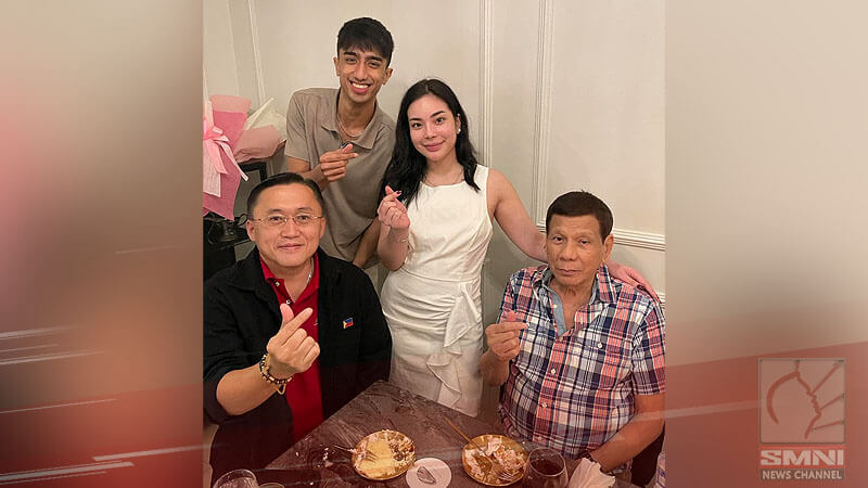 Bong Go and FPRRD share heartwarming moments with daughter Kitty and Evan Nelle