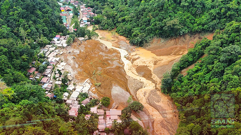 Bilang ng nasawi sa landslide sa Maco, Davao de Oro, 54; 63 patuloy pang pinaghahanap