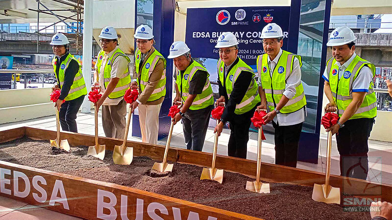 Groundbreaking ceremony para sa pagtatayo ng EDSA Busway Concourse, pinasinayaan