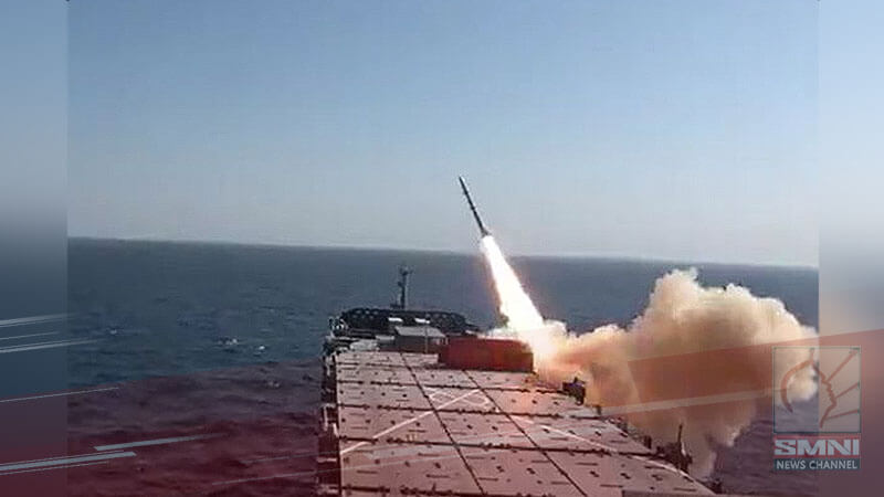 Iran launches ballistic missile from warship for first time