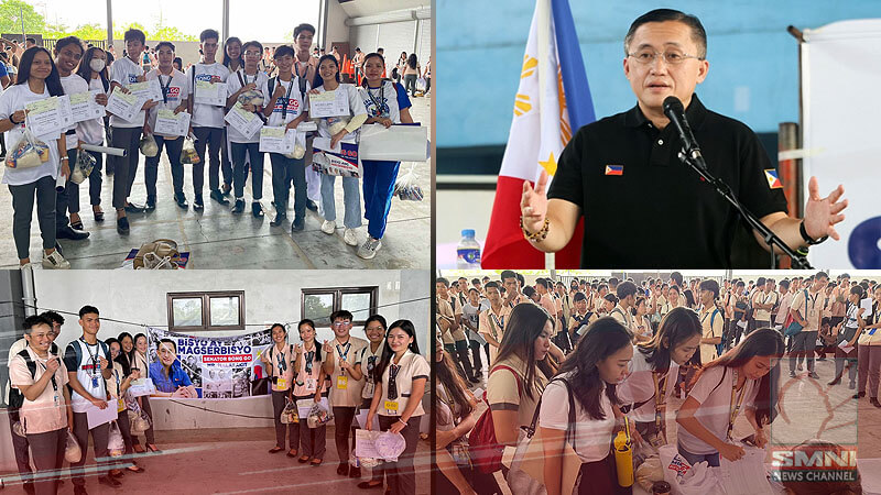 Bong Go helps graduates of Technical Vocational Program in Cordova, Cebu