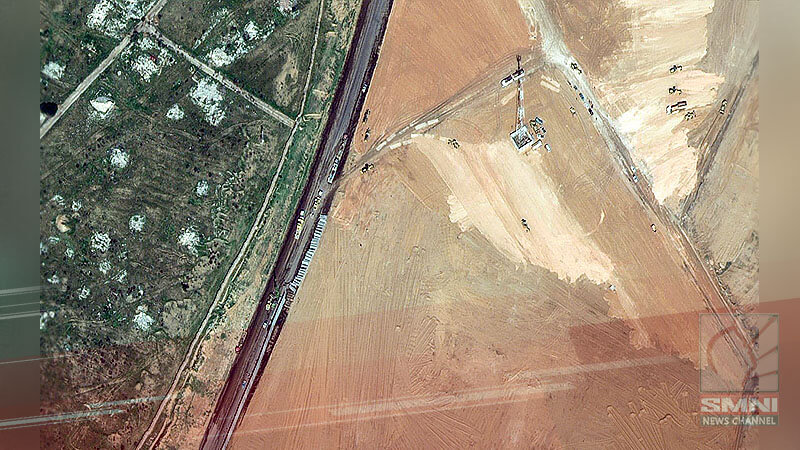 Satellite images show Egypt building fortified wall ahead of Rafah ground invasion