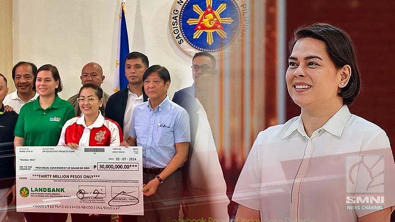 Tulong ni PBBM sa Davao Region, pinasalamatan ni VP Sara Duterte