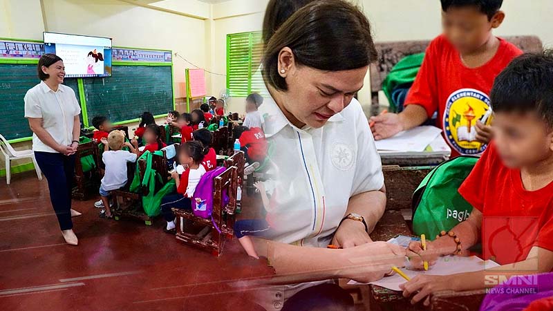 VP Sara Duterte, assesses implementation of Catch-Up Fridays at Pasil Elementary School in Cebu City
