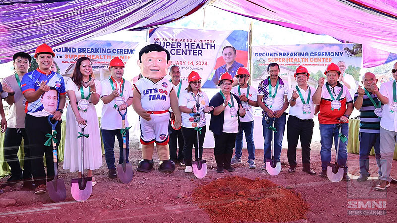 Bong Go supports health infrastructure improvement in communities as he lauds groundbreaking of Super Health Center in Dumingag, Zamboanga del Sur