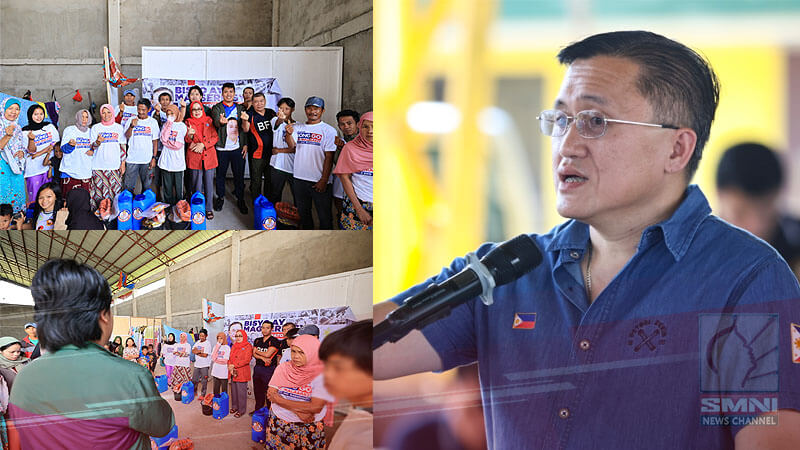 Bong Go provides support to fire victims in Marawi City, Lanao del Sur