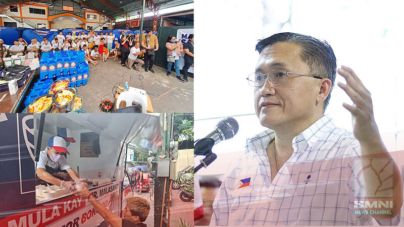 Fire victims in Mandaluyong City given support by Bong Go to help them recover