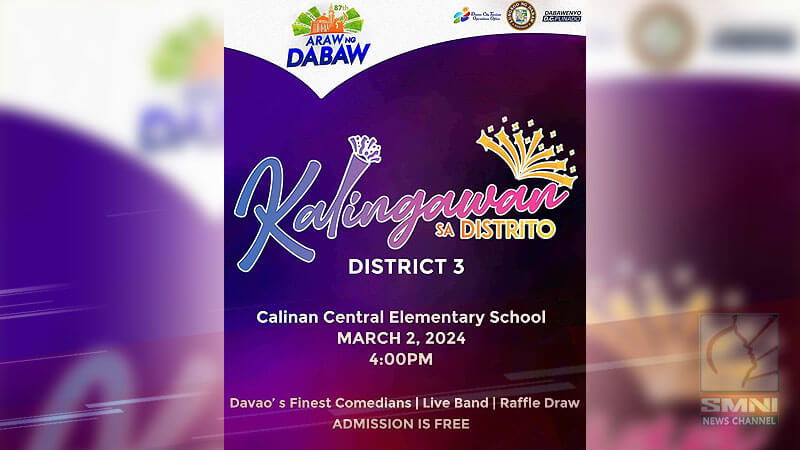 Infusing Araw ng Dabaw excitement across districts