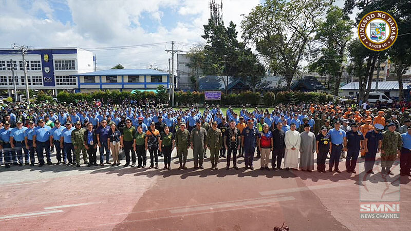 Davao City’s Public Safety Office leads send-off ceremony for Araw ng Dabaw 2024 Security Forces