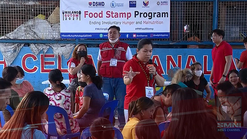 3-K families targeted for pilot implementation of Food Stamp Program not yet reached by Marcos Admin