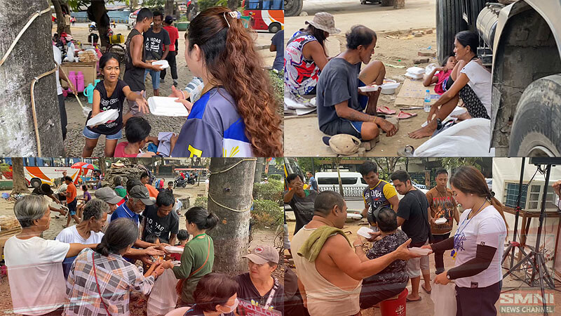 Ilang mga homeless sa Liwasang Bonifacio, nakatanggap ng free meals mula sa KOJC