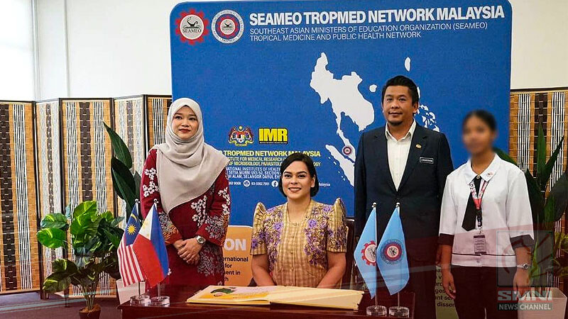 VP Sara visits Kuala Lumpur, Malaysia with a participant of You Can Be VP program