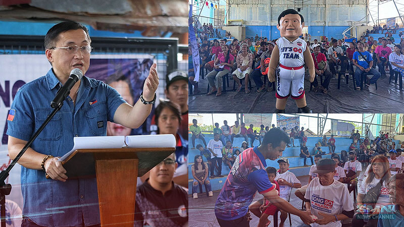 Sen. Bong Go aids typhoon victims in Jose Abad Santos, Davao Occidental