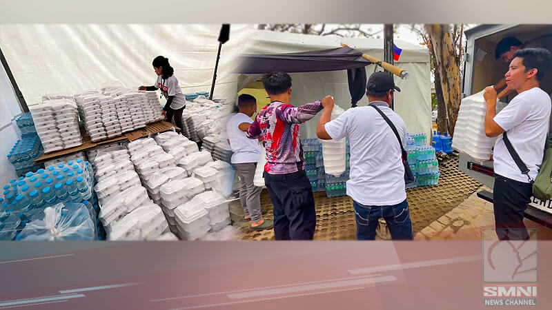 Food packs for dinner, nakahanda na para sa mga raliyista ng Laban Kasama ang Bayan Prayer Rally