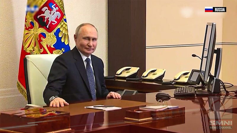 Putin casts online vote in Russian presidential election; expected to win 5th term