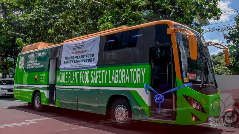 Kauna-unahang mobile food laboratory, ibinida ng DA
