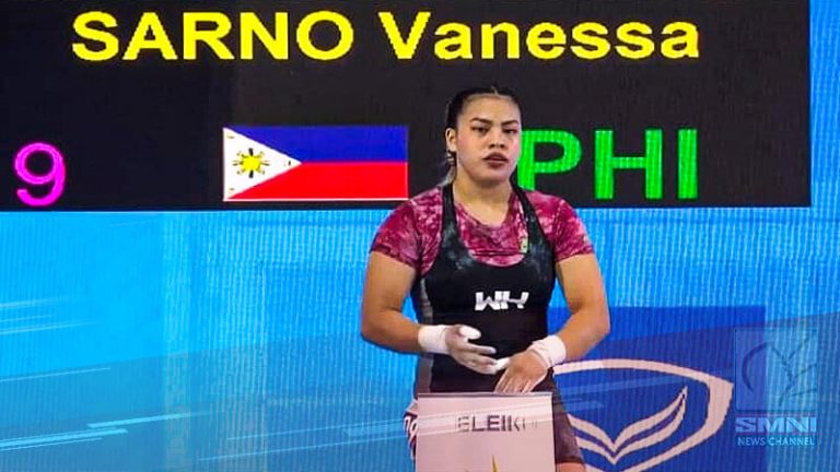 Filipina Weightlifter Vanessa Sarno, Gumawa Ng Bagong Philippine Record ...