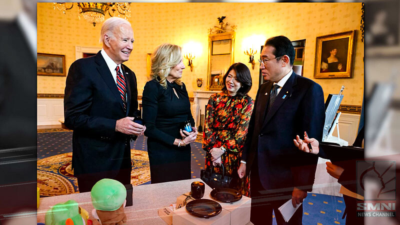 Presidente ng Estados Unidos, nagbigay ng lithograph sa Prime Minister ng Japan