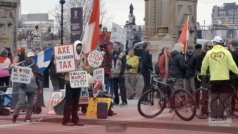Nationwide protests erupt in Canada over federal carbon tax hike
